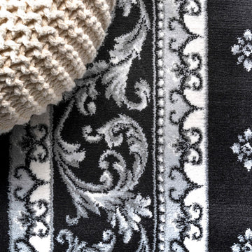 Acanthus French Border Area Rug